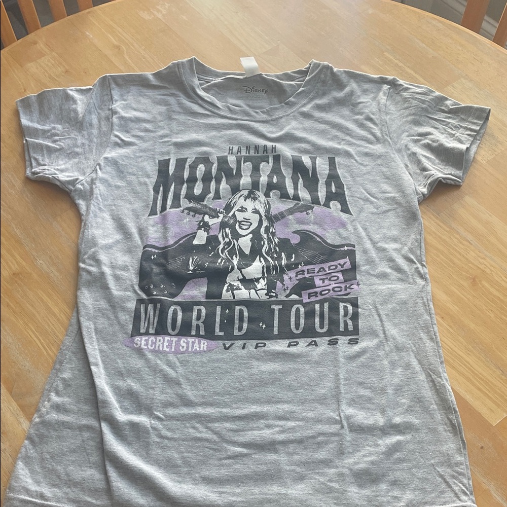 Tultex Gray Graphic T-Shirt